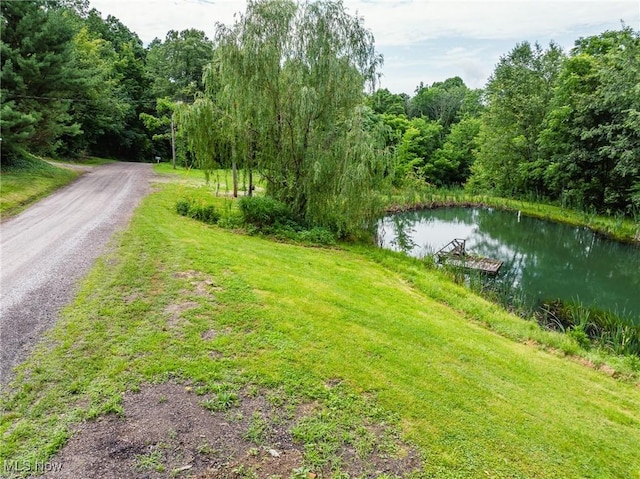 55225 Township Road 224, Fresno, OH 43824 - view of road featuring a water view and a view of trees