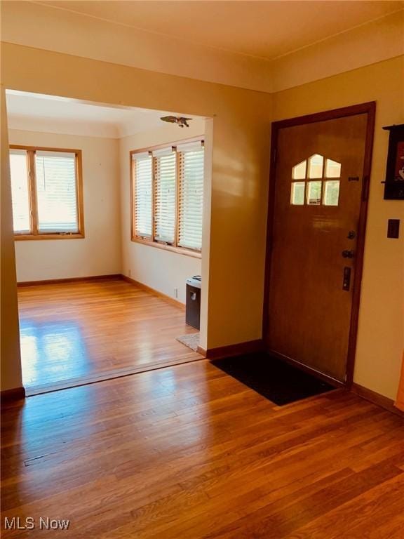 1528 Felton Rd, South Euclid, OH 44121 - foyer entrance with wood finished floors and healthy amount of natural light