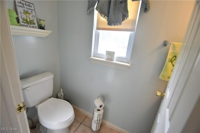 307 Crimson Cir, Campbell, OH 44405 - bathroom featuring toilet and tile patterned floors