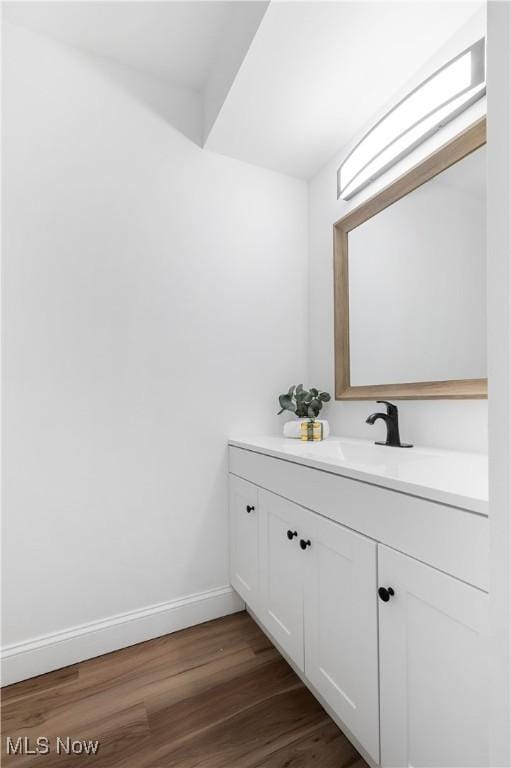 1226 Ramblewood Trl, South Euclid, OH 44121 - bathroom with vanity and wood finished floors