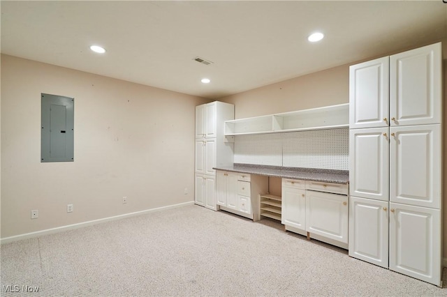 1977 Fox Trace Trl, Cuyahoga Falls, OH 44223 - unfurnished office with electric panel, carpet, and recessed lighting