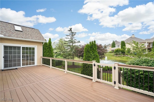 1977 Fox Trace Trl, Cuyahoga Falls, OH 44223 - view of wooden deck