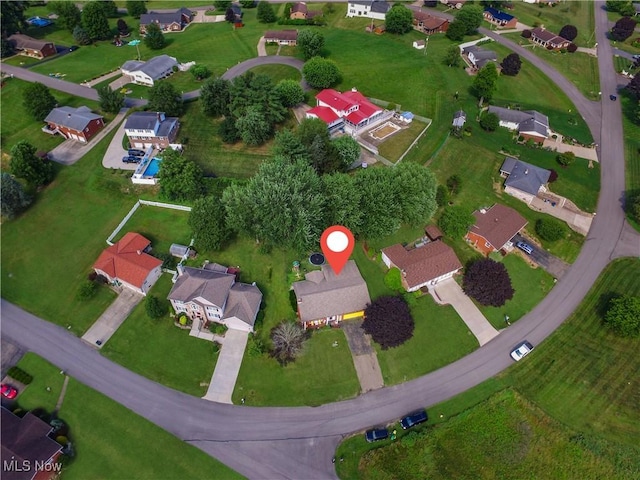 311 Hilda Cir, Bloomingdale, OH 43910 - aerial overview of property's location with nearby suburban area