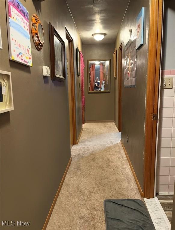311 Hilda Cir, Bloomingdale, OH 43910 - corridor with light carpet and baseboards