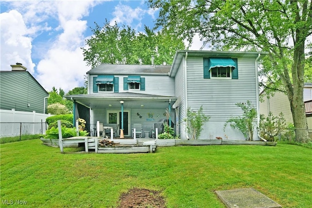 2555 Walnut St, Girard, OH 44420 - rear view of house