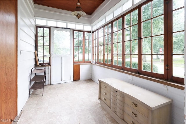 625 W Church St, Orrville, OH 44667 - unfurnished sunroom featuring french doors and healthy amount of natural light