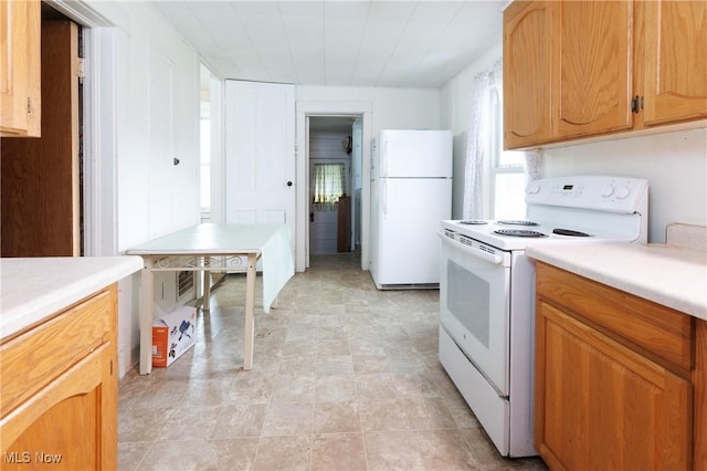 625 W Church St, Orrville, OH 44667 - kitchen with white appliances and light countertops
