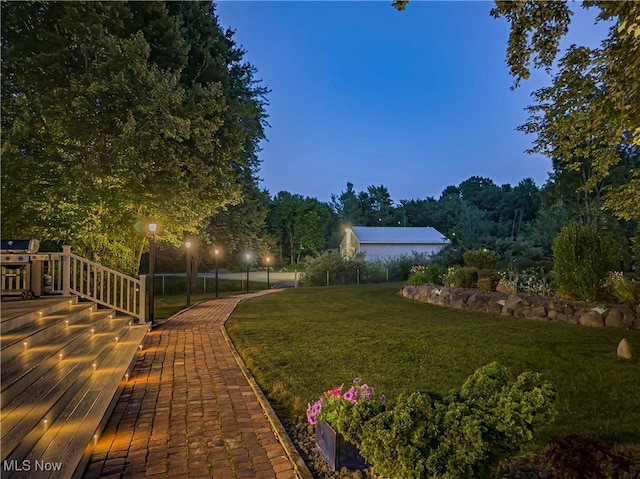 12147 Gladstone Rd SW, North Jackson, OH 44451 - view of green lawn