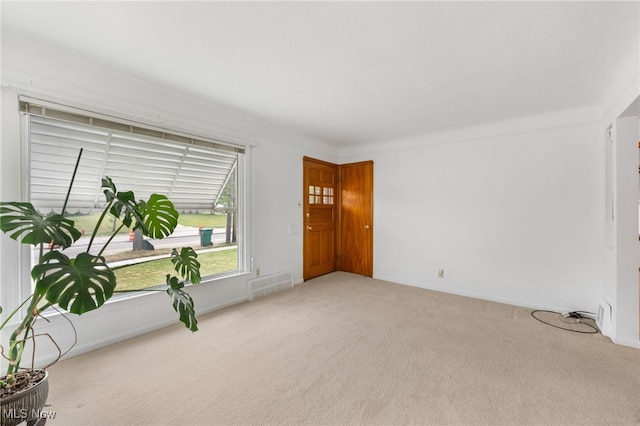15617 Rockside Rd, Maple Heights, OH 44137 - foyer with carpet flooring and baseboards