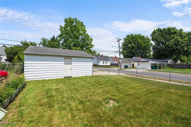 15617 Rockside Rd, Maple Heights, OH 44137 - view of yard featuring an outbuilding
