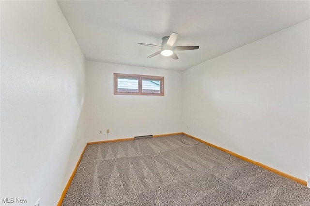 853 Almasy Dr, Campbell, OH 44405 - unfurnished room with carpet floors and ceiling fan