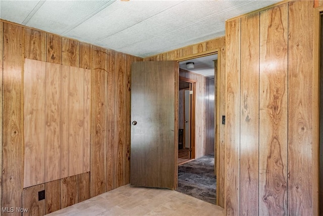 2361 Carpenter Run Rd, Waverly, WV 26184 - spare room with wooden walls