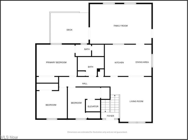 4134 Brightway St, Weirton, WV 26062 - view of floor plan / room layout