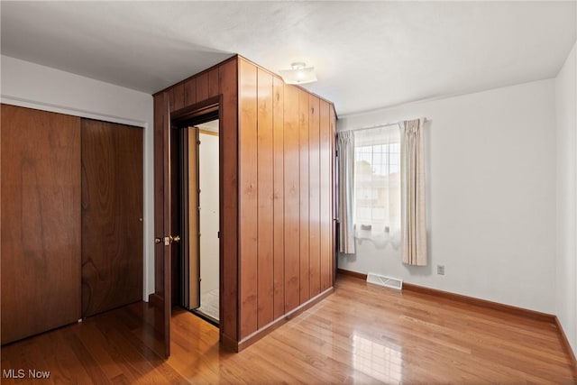4134 Brightway St, Weirton, WV 26062 - unfurnished bedroom with light wood-type flooring and a closet