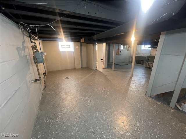 3363 E 125th St, Cleveland, OH 44120 - basement with gas meter