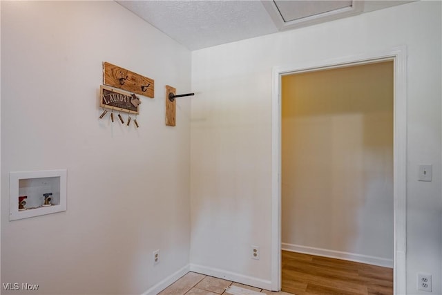 3917 Walker Rd, Walker, WV 26180 - washroom with hookup for a washing machine and baseboards