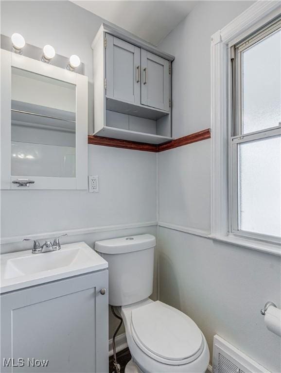 14507 Reddington Ave, Maple Heights, OH 44137 - bathroom featuring vanity and toilet