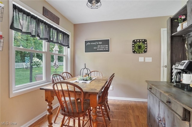 1300 Andrew Ave, Salem, OH 44460 - dining space featuring wood finished floors