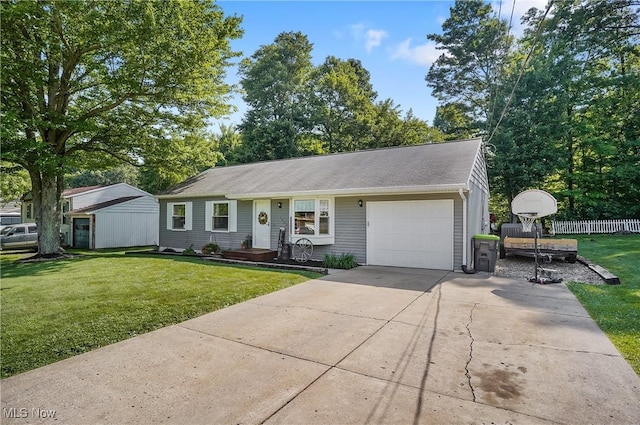 1300 Andrew Ave, Salem, OH 44460 - view of front of house with an attached garage and driveway