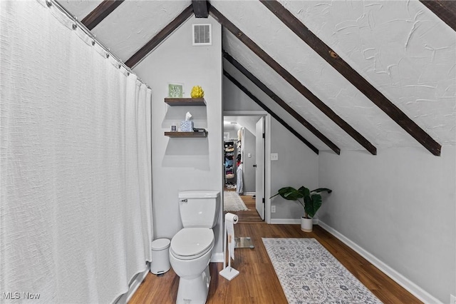 14317-14319 Bayes Ave, Lakewood, OH 44107 - bathroom featuring wood finished floors and curtained shower