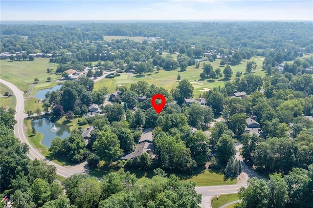 629-37 Fairington Oval, Aurora, OH 44202 - drone / aerial view of a large body of water