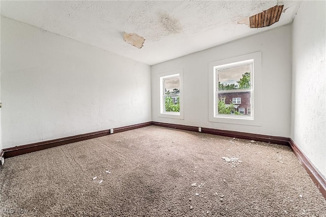 1150 W 5th St, Lorain, OH 44052 - empty room with carpet and a textured ceiling