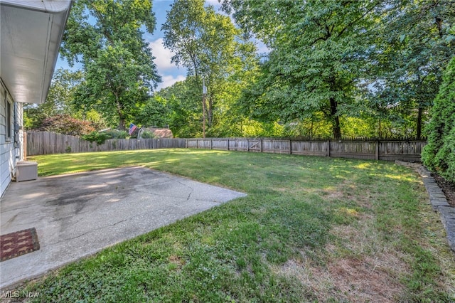 4499 Camellia Ln, North Olmsted, OH 44070 - fenced backyard with a patio