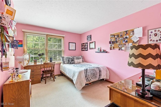 525 Bishop Pl, Berea, OH 44017 - carpeted bedroom with a textured ceiling