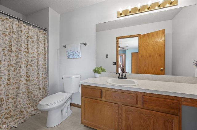 1036 Larkens Way, Medina, OH 44256 - full bathroom with vanity, tile patterned floors, and curtained shower