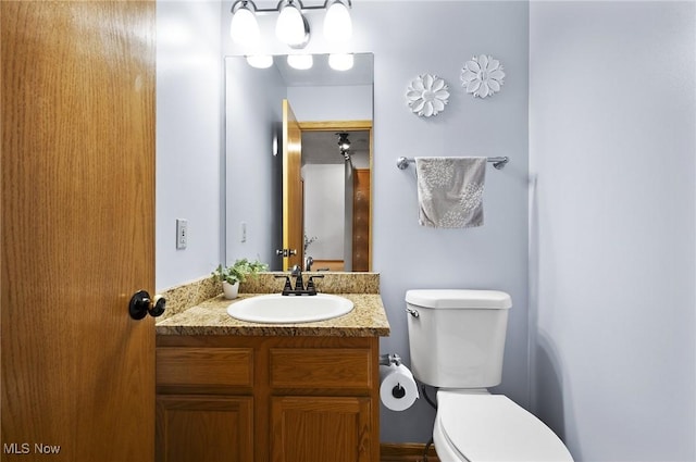 1036 Larkens Way, Medina, OH 44256 - bathroom featuring toilet and vanity