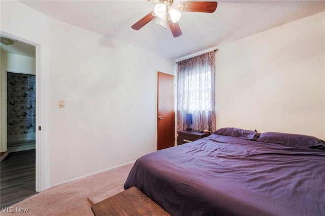 162 N Beverly Ave, Youngstown, OH 44515 - bedroom featuring carpet flooring and a ceiling fan
