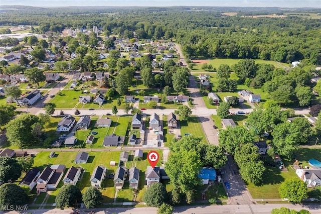 274 2nd St SW, Brewster, OH 44613 - aerial view of residential area with a forest