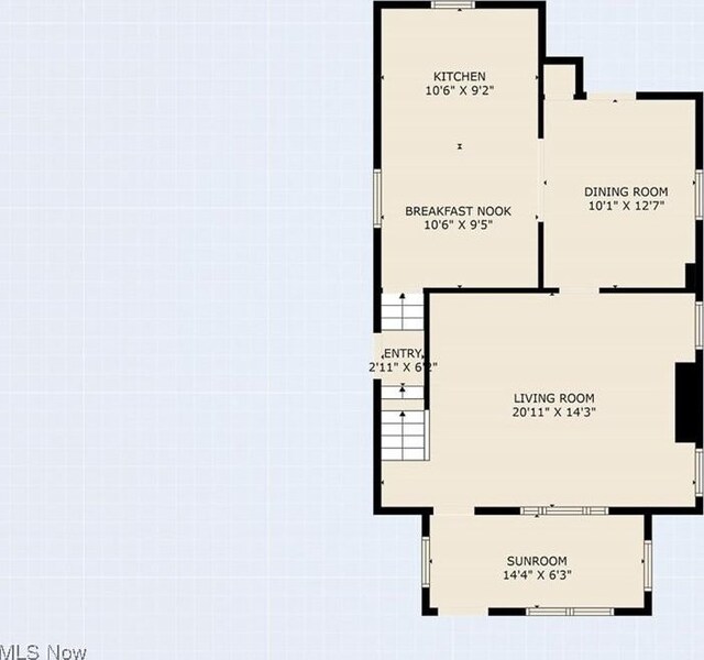 274 2nd St SW, Brewster, OH 44613 - view of home floor plan