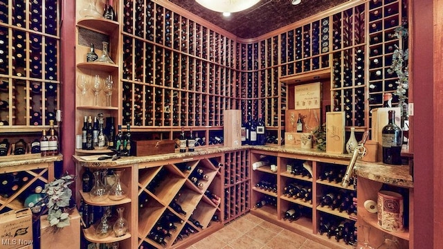 1431 Cedar Point Rd, Sandusky, OH 44870 - wine cellar featuring crown molding