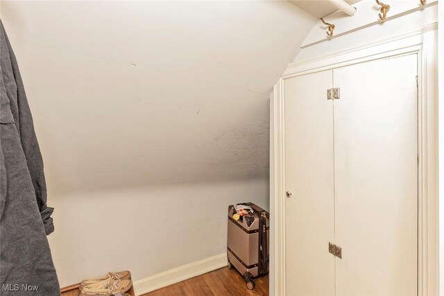2215 S Belvoir Blvd, University Heights, OH 44118 - bonus room featuring vaulted ceiling and wood finished floors