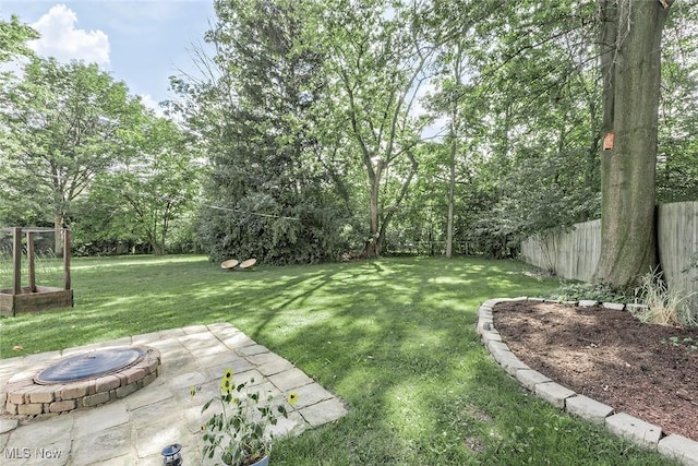 2215 S Belvoir Blvd, University Heights, OH 44118 - view of yard featuring a patio