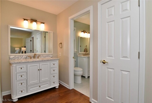 11919 Claridon Troy Rd, Chardon, OH 44024 - bathroom featuring wood finished floors and vanity