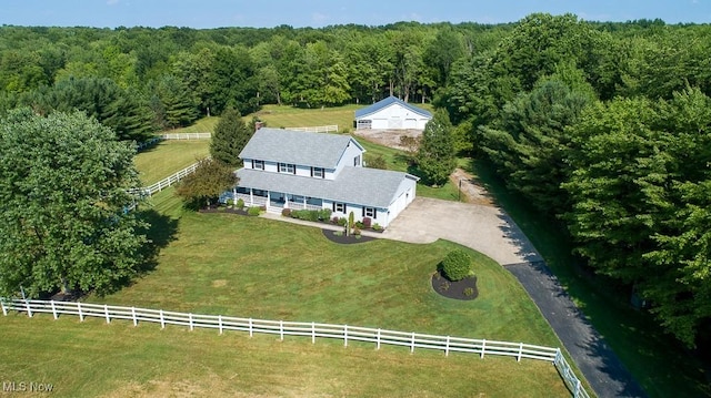 11919 Claridon Troy Rd, Chardon, OH 44024 - view of rural area featuring a heavily wooded area