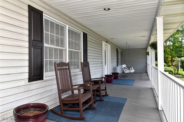 11919 Claridon Troy Rd, Chardon, OH 44024 - view of wooden porch