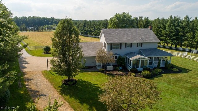 11919 Claridon Troy Rd, Chardon, OH 44024 - view from above of property