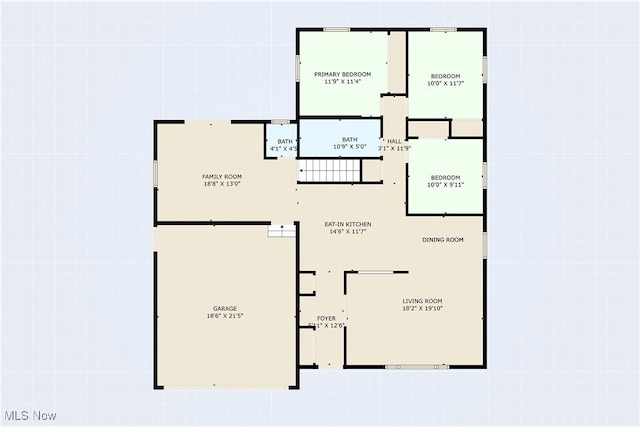 4899 Autumn Ln, Brooklyn, OH 44144 - view of room layout