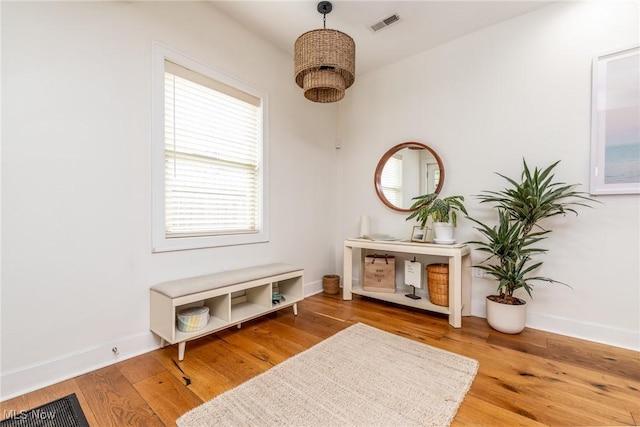 1906 W 47th St, Cleveland, OH 44102 - living area with wood finished floors and baseboards