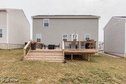 105 Vesper Cir, Lodi, OH 44254 - back of house featuring a deck