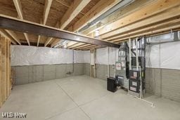 105 Vesper Cir, Lodi, OH 44254 - view of unfinished below grade area
