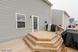 105 Vesper Cir, Lodi, OH 44254 - view of wooden terrace