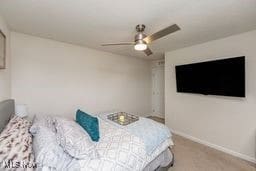 105 Vesper Cir, Lodi, OH 44254 - bedroom featuring baseboards and ceiling fan