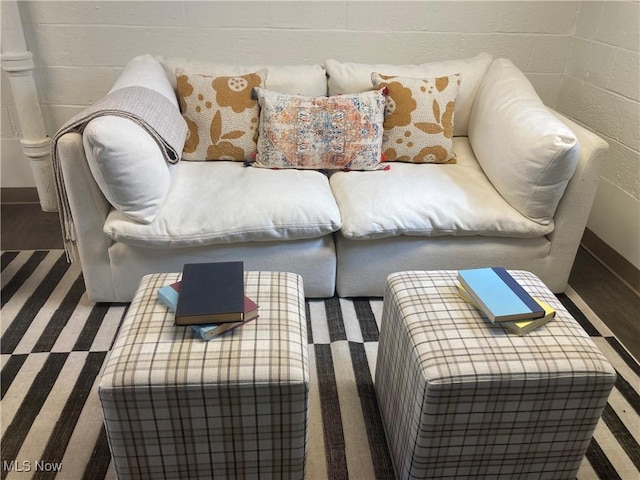 6704 Northcliff Ave, Brooklyn, OH 44144 - carpeted living area featuring baseboards