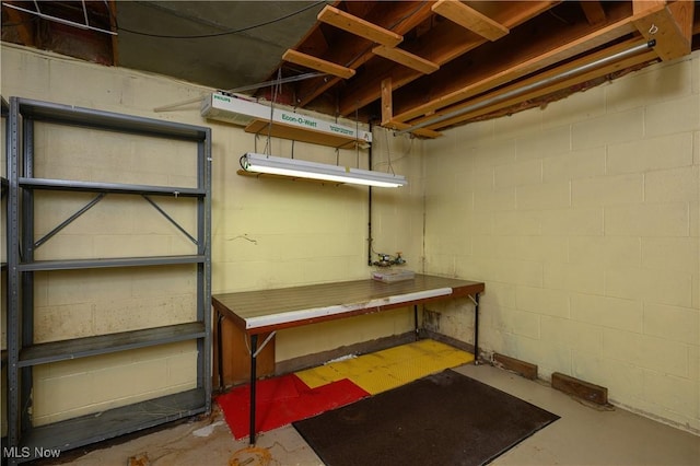 731 Hemlock St NW, Massillon, OH 44647 - view of unfinished basement