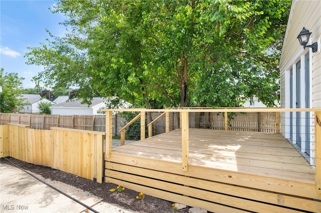 3763 Orchard St, Mogadore, OH 44260 - wooden deck featuring a fenced backyard