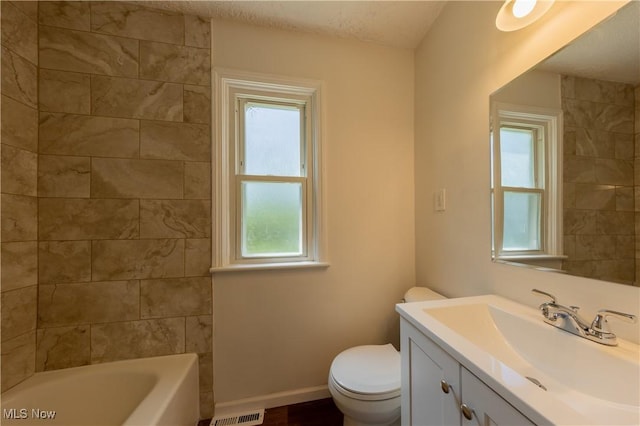 21304 Watson Rd, Maple Heights, OH 44137 - bathroom with vanity and toilet